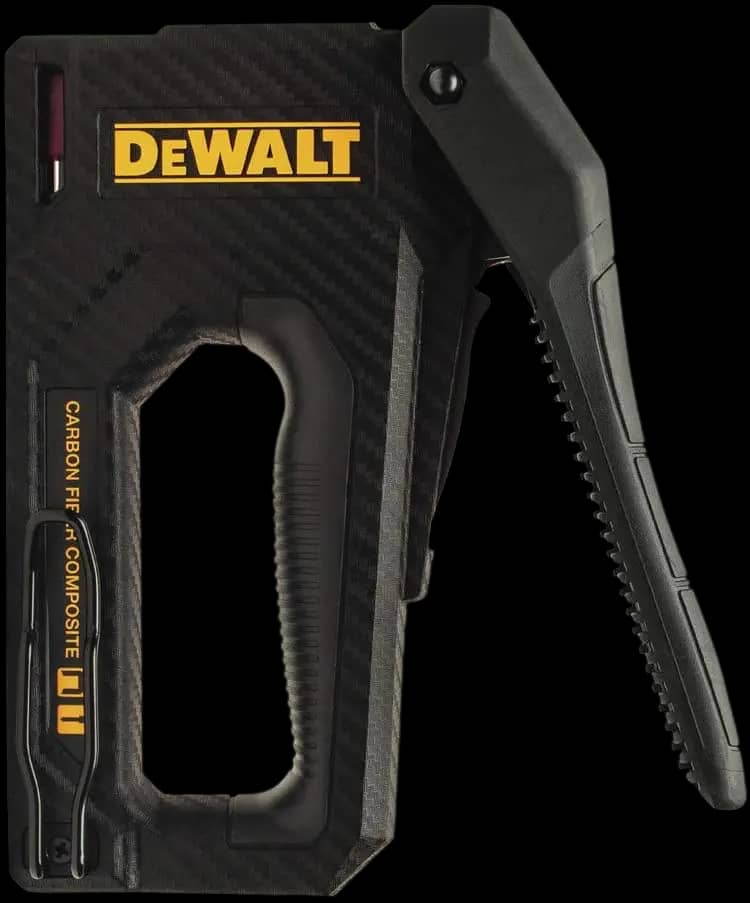 DEWALT Pistola de grapas, cuerpo de fibra de carbono, 2 en 1 (DWHT80276)