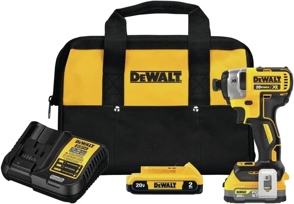 DEWALT Atornillador de Impacto 20V MAX, Inalámbrico, 3 Velocidades, Batería y Ca...